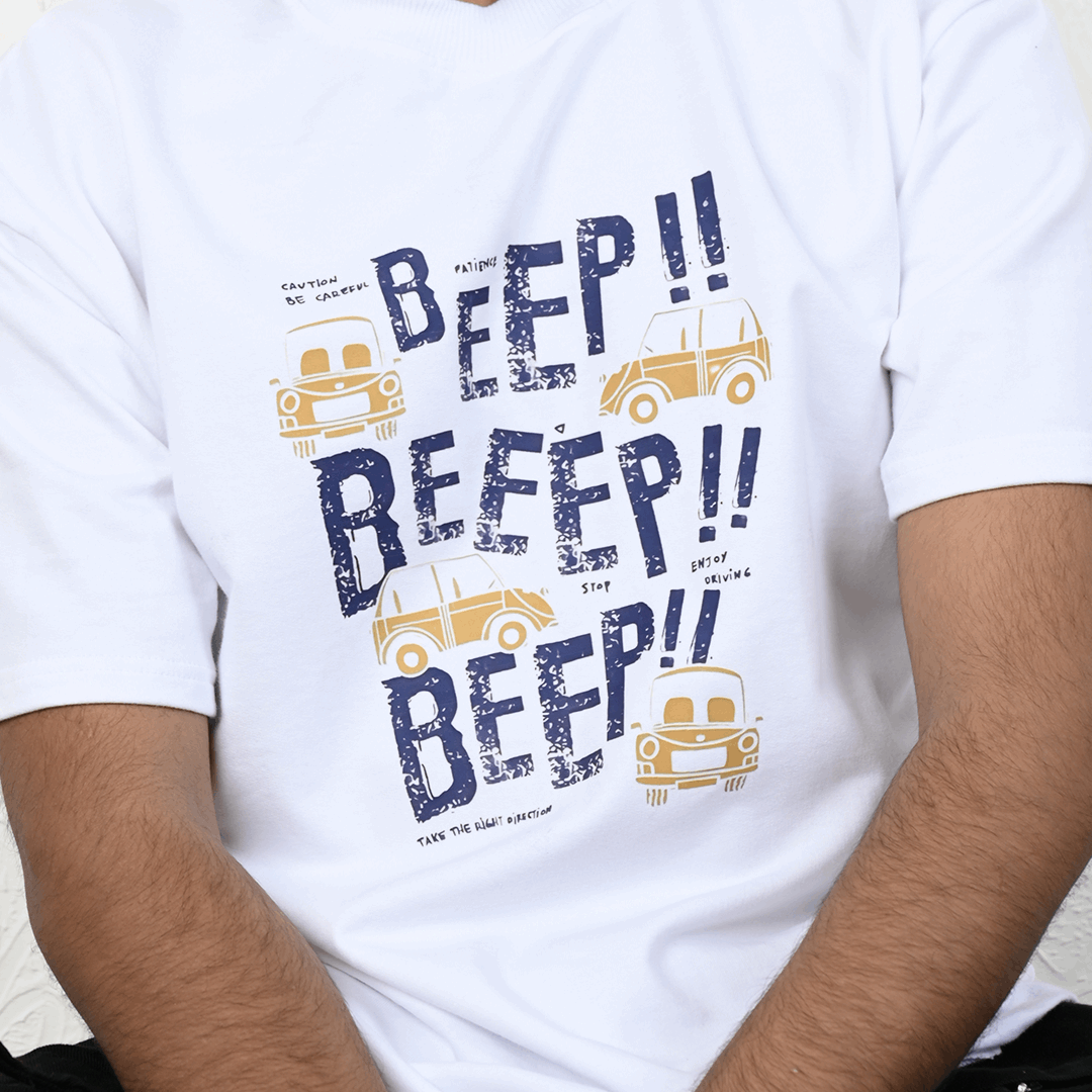 Beep!! Beep!! - Oversized t-shirt Unfussy Fashion